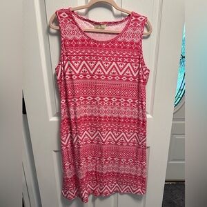 Like new Bobbie brooks tank dress 1X
